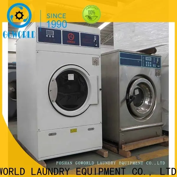 GOWORLD stainless steel semi automatic laundry machine Easy to control for Commercial laundromat334 1