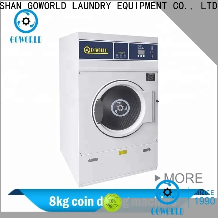 GOWORLD stainless steel semi automatic laundry machine Easy to control for Commercial laundromat340 1