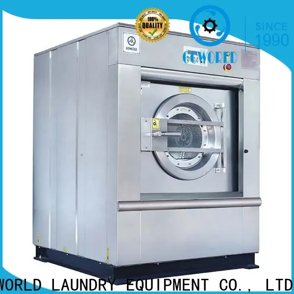 GOWORLD stainless steel semi automatic laundry machine Easy to control for Commercial laundromat348 1