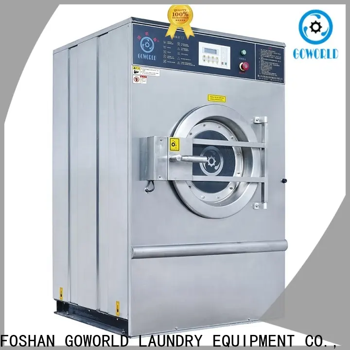 GOWORLD stainless steel semi automatic laundry machine Easy to control for Commercial laundromat349 1