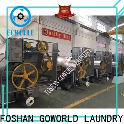 GOWORLD stainless steel semi automatic laundry machine Easy to control for Commercial laundromat351 1