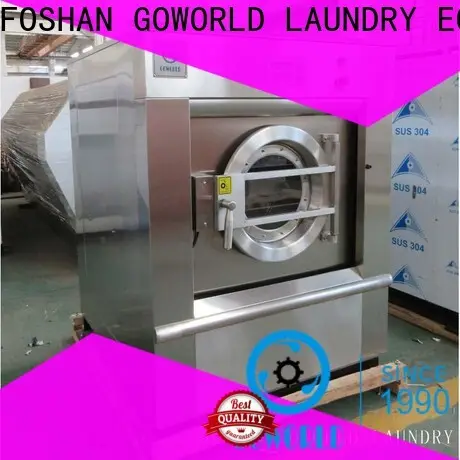 GOWORLD stainless steel semi automatic laundry machine Easy to control for Commercial laundromat355 1