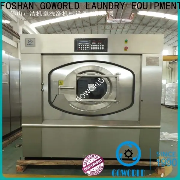 GOWORLD stainless steel semi automatic laundry machine Easy to control for Commercial laundromat356 1