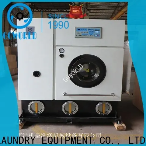 GOWORLD stainless steel semi automatic laundry machine Easy to control for Commercial laundromat370 1