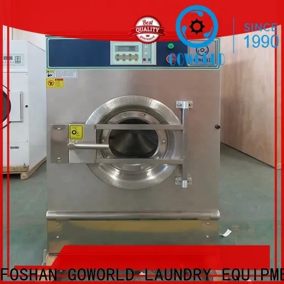 GOWORLD stainless steel semi automatic laundry machine Easy to control for Commercial laundromat373 1