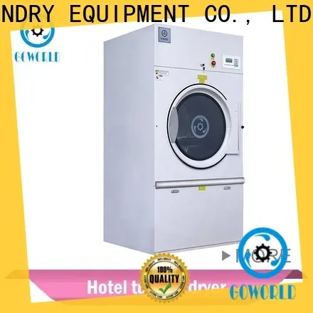 GOWORLD stainless steel semi automatic laundry machine Easy to control for Commercial laundromat382 1