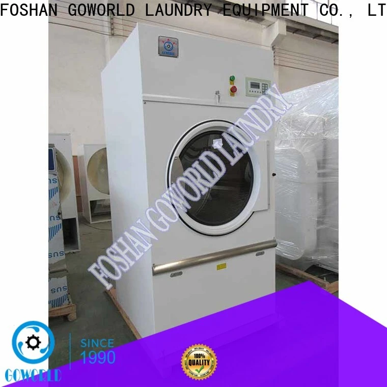 GOWORLD stainless steel semi automatic laundry machine Easy to control for Commercial laundromat393 1