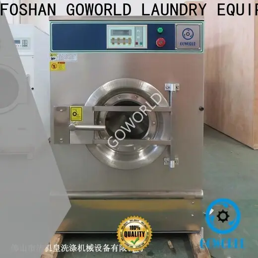 GOWORLD stainless steel semi automatic laundry machine Easy to control for Commercial laundromat396 1