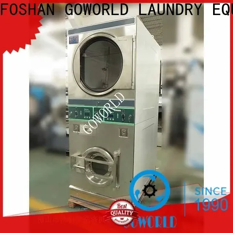 GOWORLD stainless steel semi automatic laundry machine Easy to control for Commercial laundromat397 1