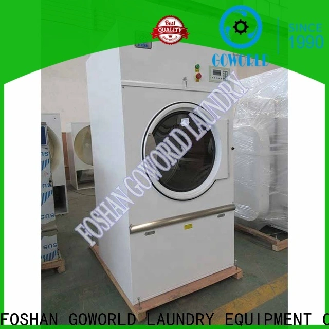 GOWORLD stainless steel semi automatic laundry machine Easy to control for Commercial laundromat398 1