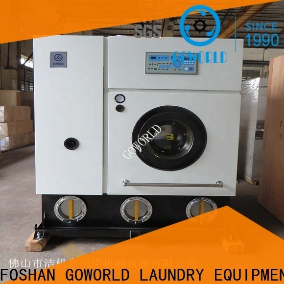GOWORLD stainless steel semi automatic laundry machine Easy to control for Commercial laundromat400 1