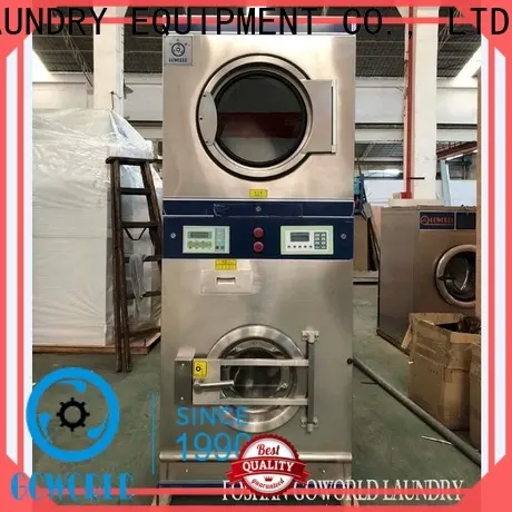 GOWORLD stainless steel semi automatic laundry machine Easy to control for Commercial laundromat402 1
