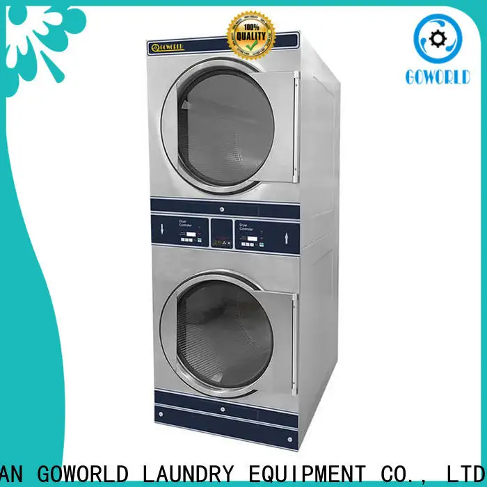 Energy Saving stacking washer dryer machine electric heating for fire brigade 1