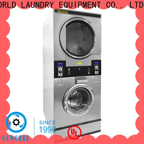 GOWORLD double self service laundry equipment directly price for hotel 1