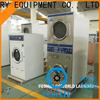 GOWORLD stainless steel semi automatic laundry machine Easy to control for Commercial laundromat410 1