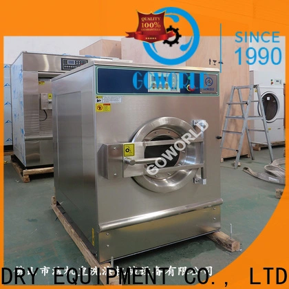 GOWORLD stainless steel semi automatic laundry machine Easy to control for Commercial laundromat411 1