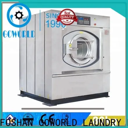 GOWORLD stainless steel semi automatic laundry machine Easy to control for Commercial laundromat413 1