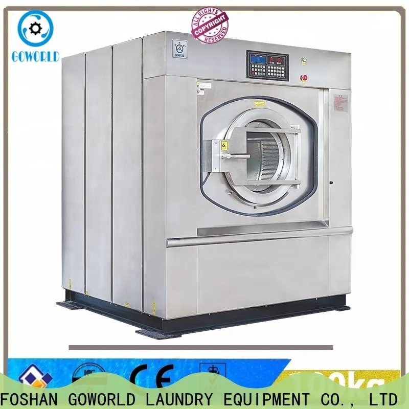 GOWORLD stainless steel semi automatic laundry machine Easy to control for Commercial laundromat415 1