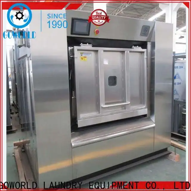 GOWORLD stainless steel semi automatic laundry machine Easy to control for Commercial laundromat418 1