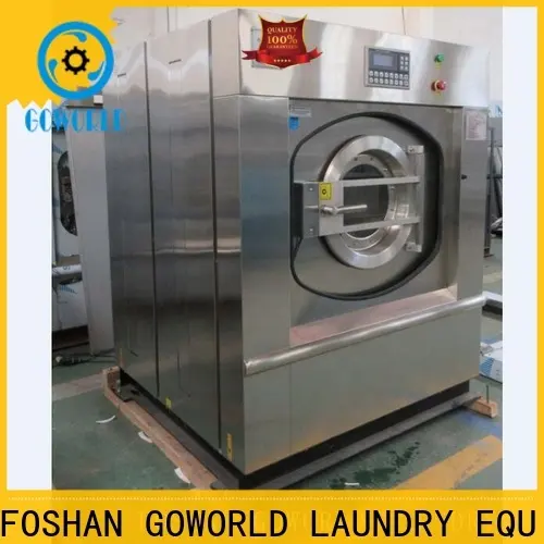 GOWORLD stainless steel semi automatic laundry machine Easy to control for Commercial laundromat419 1