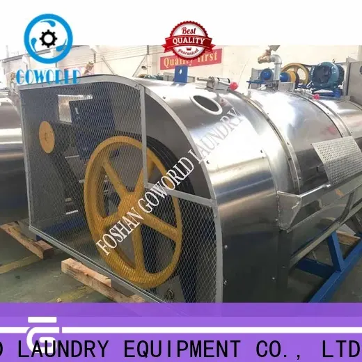 GOWORLD stainless steel semi automatic laundry machine Easy to control for Commercial laundromat422 1