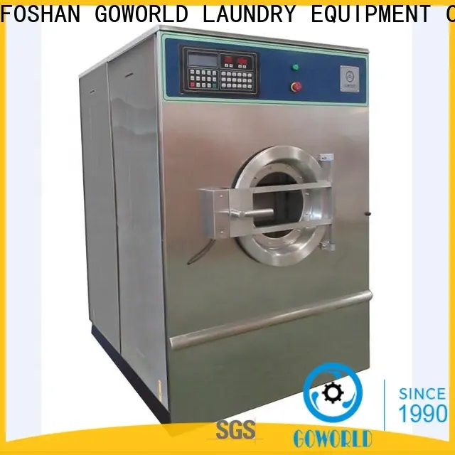 GOWORLD stainless steel semi automatic laundry machine Easy to control for Commercial laundromat424 1