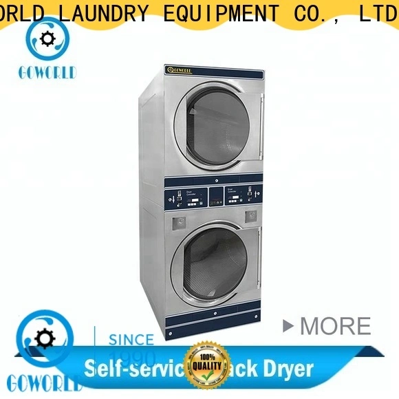 GOWORLD stainless steel semi automatic laundry machine Easy to control for Commercial laundromat449 1