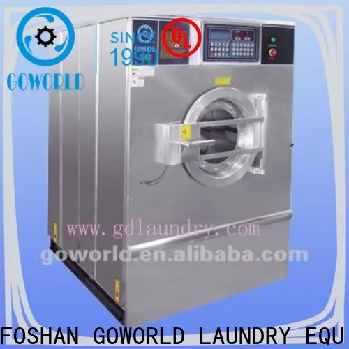 GOWORLD stainless steel semi automatic laundry machine Easy to control for Commercial laundromat450 1