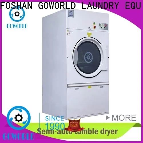 GOWORLD stainless steel semi automatic laundry machine Easy to control for Commercial laundromat452 1