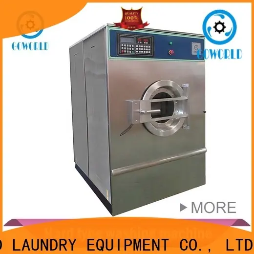GOWORLD stainless steel semi automatic laundry machine Easy to control for Commercial laundromat456 1
