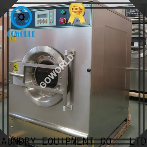GOWORLD stainless steel semi automatic laundry machine Easy to control for Commercial laundromat460 1