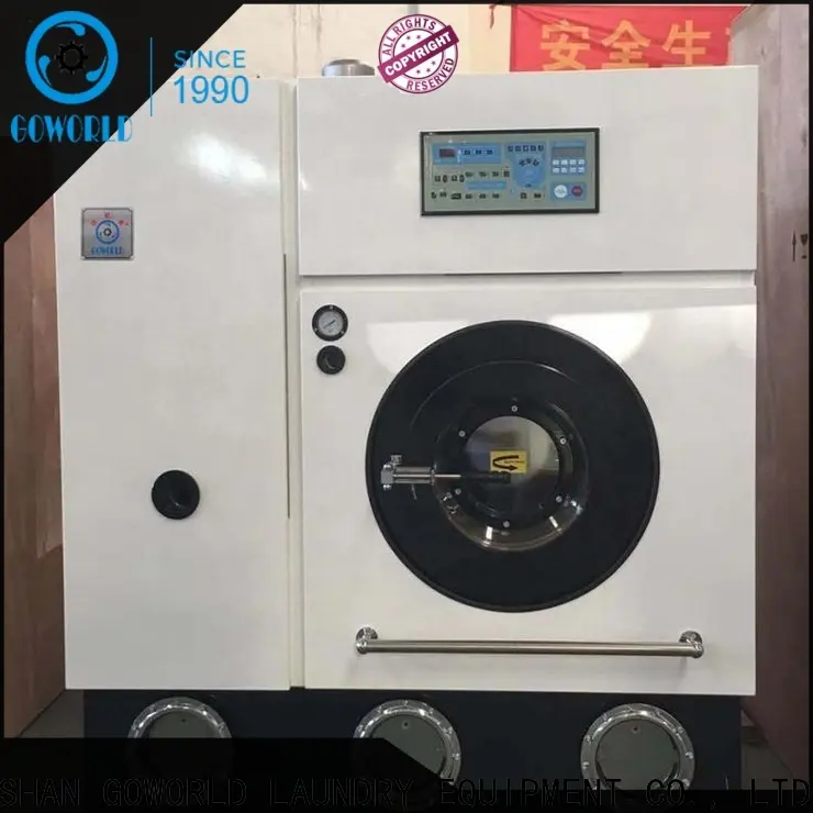 GOWORLD stainless steel semi automatic laundry machine Easy to control for Commercial laundromat464 1