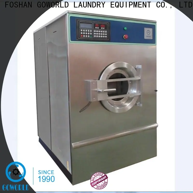 GOWORLD stainless steel semi automatic laundry machine Easy to control for Commercial laundromat466 1