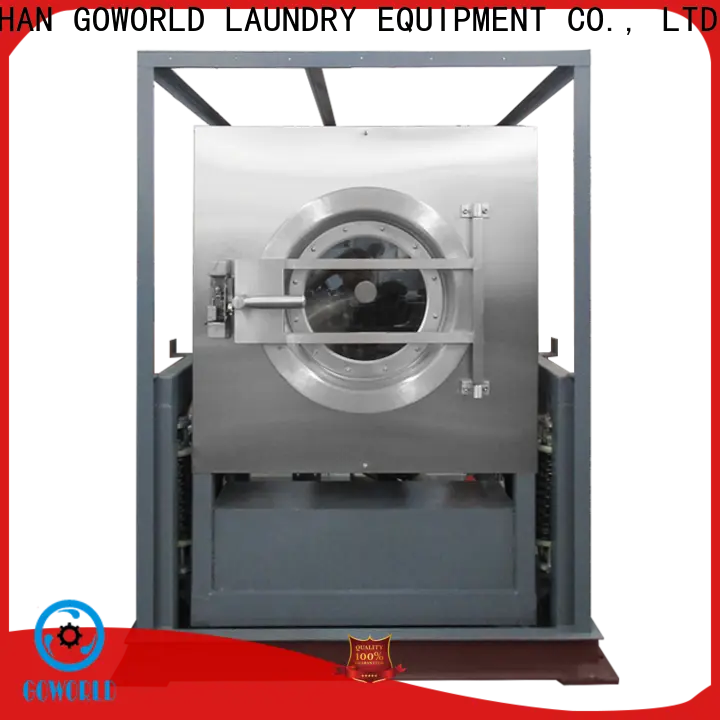 GOWORLD stainless steel semi automatic laundry machine Easy to control for Commercial laundromat467 1