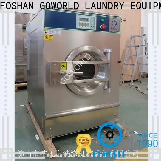 GOWORLD stainless steel semi automatic laundry machine Easy to control for Commercial laundromat473 1
