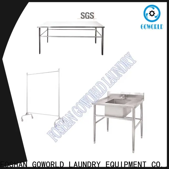GOWORLD stainless steel semi automatic laundry machine Easy to control for Commercial laundromat477 1