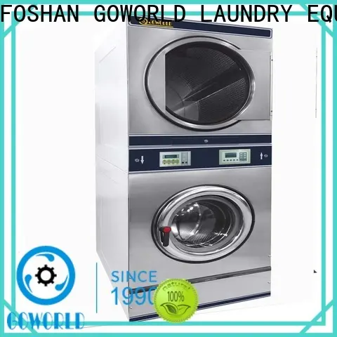 GOWORLD stainless steel semi automatic laundry machine Easy to control for Commercial laundromat482 1