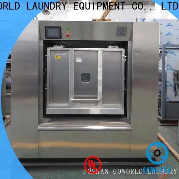 GOWORLD stainless steel semi automatic laundry machine Easy to control for Commercial laundromat485 1