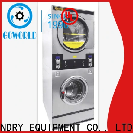 GOWORLD stainless steel semi automatic laundry machine Easy to control for Commercial laundromat486 1