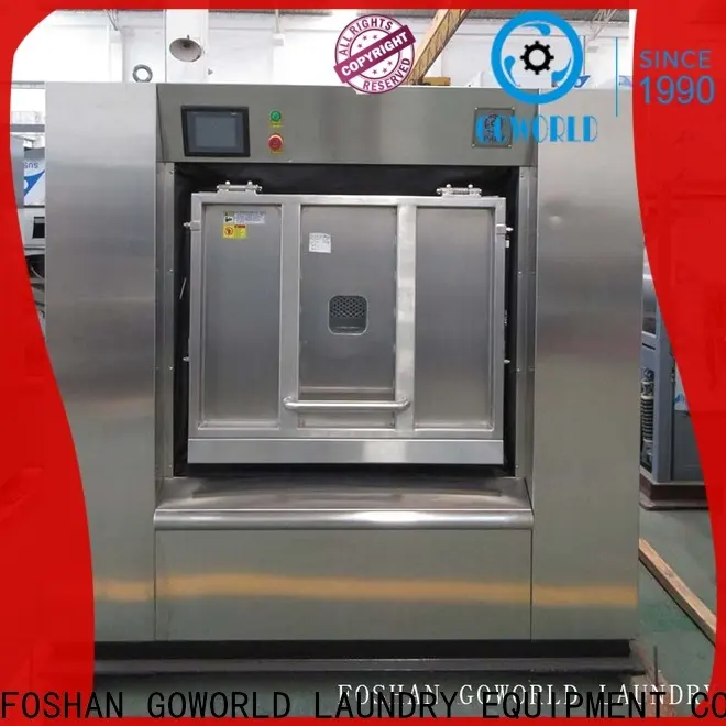 GOWORLD stainless steel semi automatic laundry machine Easy to control for Commercial laundromat492 1