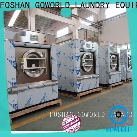 GOWORLD stainless steel semi automatic laundry machine Easy to control for Commercial laundromat509 1