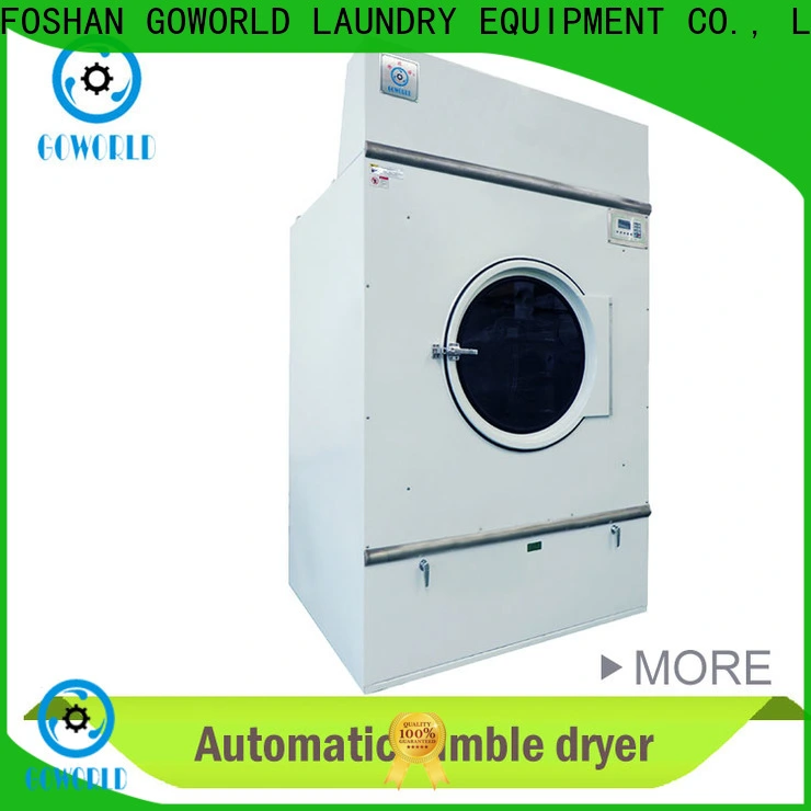GOWORLD stainless steel semi automatic laundry machine Easy to control for Commercial laundromat513 1