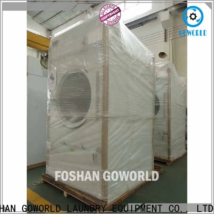 GOWORLD stainless steel semi automatic laundry machine Easy to control for Commercial laundromat516 1