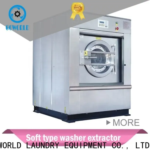 GOWORLD stainless steel semi automatic laundry machine Easy to control for Commercial laundromat517 1