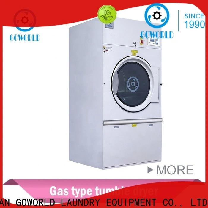 GOWORLD stainless steel semi automatic laundry machine Easy to control for Commercial laundromat524 1