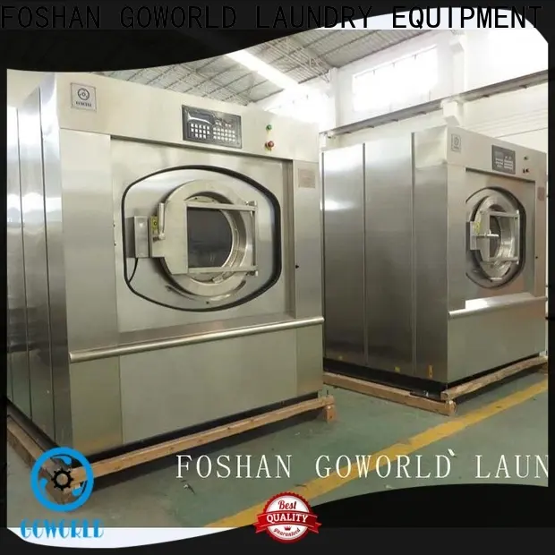 GOWORLD stainless steel semi automatic laundry machine Easy to control for Commercial laundromat546 1