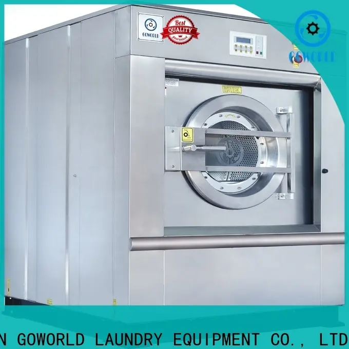 GOWORLD stainless steel semi automatic laundry machine Easy to control for Commercial laundromat589 1