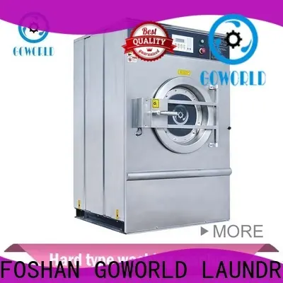 GOWORLD stainless steel semi automatic laundry machine Easy to control for Commercial laundromat592 1