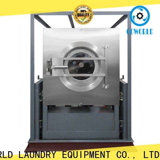 GOWORLD stainless steel semi automatic laundry machine Easy to control for Commercial laundromat594 1