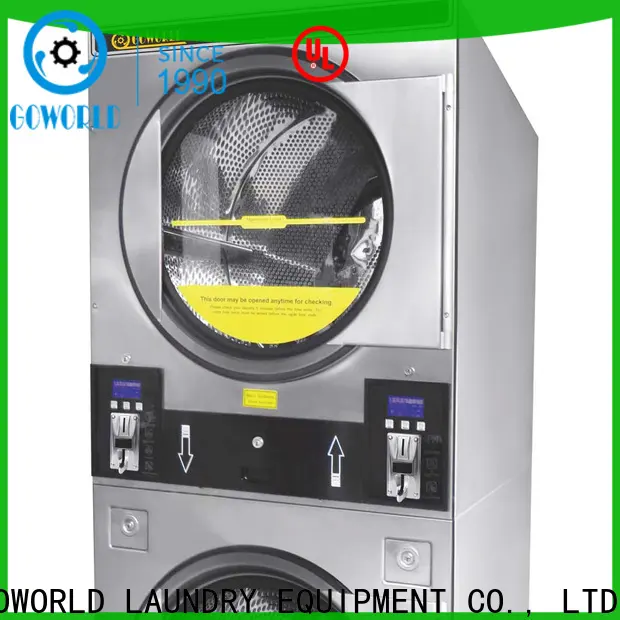 GOWORLD stainless steel semi automatic laundry machine Easy to control for Commercial laundromat605 1
